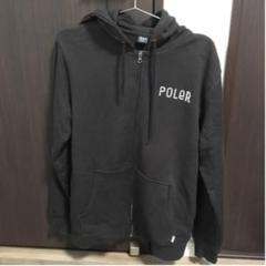 送料込❗️POLER ジップパーカー　アウトドア　パタゴニア　ノースフェイス