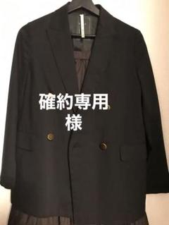 【美品クリーニング済】Nobleノーブル W/NyZipコート ノーカラーコート Noble（ノーブル）の「W/Ny ZIPコート◇（その他アウター）」 - WEAR
