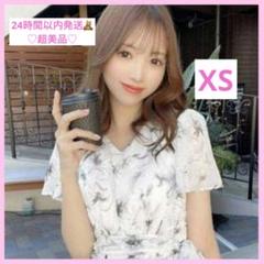 超美品】ミシェルマカロン ソワレフルールワンピース XS 花柄