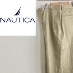 【人気】NAUTICAノーティカ　チノパン　ベージュ　W34 L34