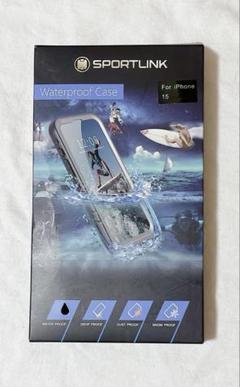 ⭐︎SPORTLINK iPhone 15 用 防水ケース 耐衝撃 完全防水