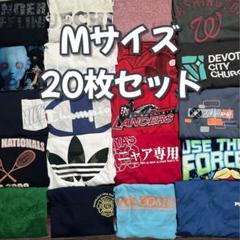 早い者勝ち！　アメリカ卸　Tシャツ　20着　まとめ売り　メンズ　Mサイズ