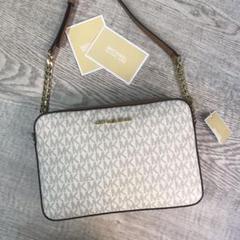 Michael Kors マイケルコース ショルダーバッグ モノグラム バニラ