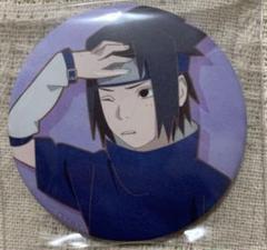 うちはサスケ　ジャンプ50周年スクエア缶バッジ ジャンプ50周年 スクエア缶バッジ NARUTO うちはサスケ