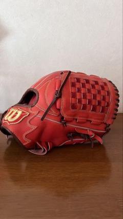Wilson 赤 軟式オリックス山岡投手モデル　ウィルソン Wilson 赤 軟式オリックス山岡投手モデル ウィルソン - メルカリ