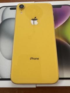 日本人出品　 iPhone XR 64GB SIMフリー　黄色　イエロー　82%