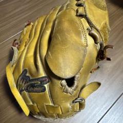adidas Professional 硬式投手用グローブ イエロー adidas Professional 硬式投手用グローブ イエロー