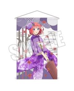 2022年最新】五等分の花嫁 中野二乃 タペストリーの人気アイテム 国内製造 五等分の花嫁展 タペストリー 中野二乃 8巻表紙 ポスター