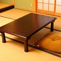 折脚和風座卓 120×75cm 紫檀色