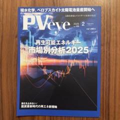 【1回読んだのみ美品】 PVeye 2025年2月号