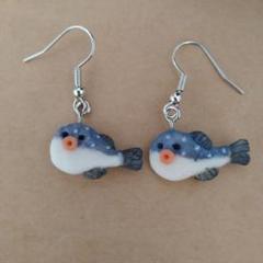 フグたん　ピアス　イヤリング