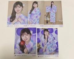 小川彩　2025浴衣コンプ 小川彩 生写真 3種コンプ 浴衣 2025 - メルカリ