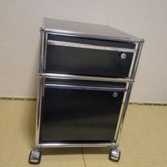 USM Haller ハラー ロールボーイ 2段 キャスター ワゴン　鍵無し