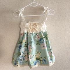 【再値下】ベビー 女の子 ワンピース チュニック ハンドメイド 花柄 リバティ