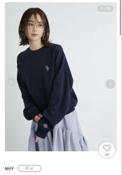 【emmi atelier】ewcロゴスウェット emmi atelier】ewcロゴスウェット - メルカリ