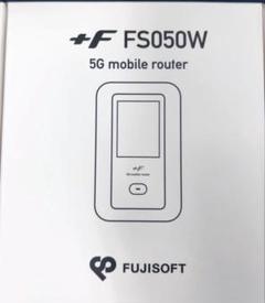 フジソフト Wi-Fiモバイルルーター +F FS050W