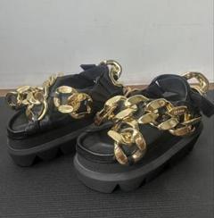 未使用✨sacai サカイ　レースアップサンダル　vibramソール　厚底　35 未使用✨sacai サカイ レースアップサンダル vibramソール 厚底 35