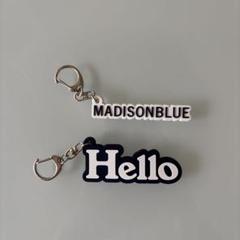 MADISONBLUE Hello キーホルダー 限定 レア☆MADISONBLUE マディソンブルー Hello キーホルダー