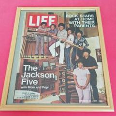 The Jackson Five with their Father and Mother, Joseph and