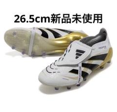 定価税込28600円！アディダス プレデターエリートL FG 26.5センチ adidas アディダス プレデター ELITE L FG(イエロー×ブラック