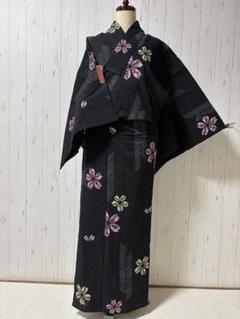 新品❣️身丈163裄丈69黒地❣️有松鳴海絞り浴衣単品　新品‼️美品　総絞り　浴衣 新品❣️身丈163裄丈69黒地❣️有松鳴海絞り浴衣単品 新品‼️美