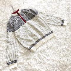 80s エルエルビーン ノルディック ウール ニット セーター