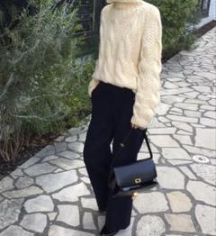 セリーヌ　変形ベスト　CELINE フィービーファイロ　ダークカーキ　36 フィービー期 オールインワン ジャンプスーツ 長袖 ロング 36 S