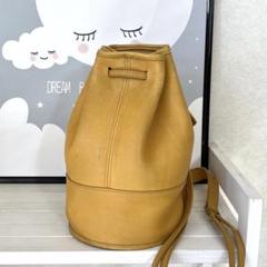 COACH コーチ イエロー ショルダーバッグ オールドコーチ USA 巾着