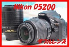 Nikon D5200⭐️スマホ転送 一眼レフカメラ ニコン 高画質 自撮り ニコン Nikon D5100⭐️スマホに転送⭐️自撮り＆動画OK⭐️即日
