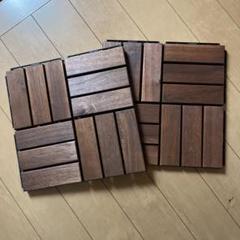 IKEA RUNNEN  32枚　美品　ウッドパネル RUNNEN ルッネン フロアデッキ 屋外用, アカシア材, 0.81 m² - IKEA