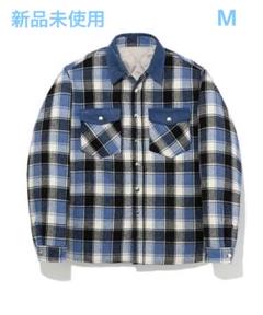 最終 WP WESTPOINT 中綿チェックシャツジャケット　M 最終 WP WESTPOINT 中綿チェックシャツジャケット M - メルカリ