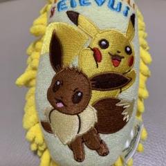 レア　ポケモンセンター　ピカチュウ イーブイ　ハンディモップ