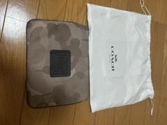 [未使用]COACH カモフラージュ柄 クラッチバッグ 収納袋付き