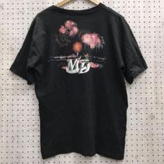 90s レア SUNTRY MAGNUM DRY 花火 プリント 半袖 Tシャツ