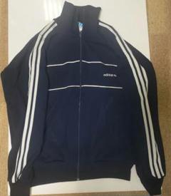 adidas 80s ハンガリー製　曲がりポケット　ジャージ　 身幅56㎝　XL 美品 adidas 80s ヴィンテージ 曲がりポケット ジャージ サイズ54