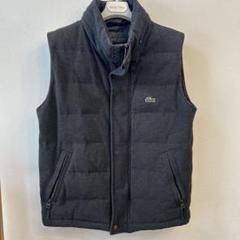LACOSTE ダークグレー キルティングベスト 48/3 LACOSTE ダークグレー キルティングベスト 48/3 - メルカリ