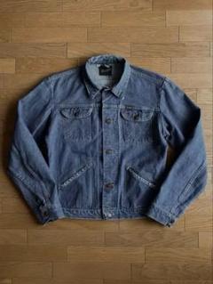 70s Wrangler 124MJ 濃紺 USA製 左綾 初期 黒タグ 70's Wrangler 124mj 黒タグ 前期 - メルカリ