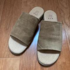 que   牛柄　サンダル　que shoes que shoes サンダル