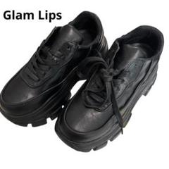 美品　Glam Lips VOLUME ソール スニーカー　ブラックのサムネイル