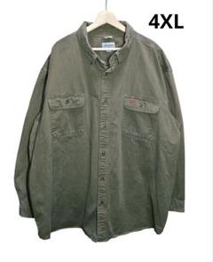 ニカラグア製 Carhartt コットンツイル ワークシャツ