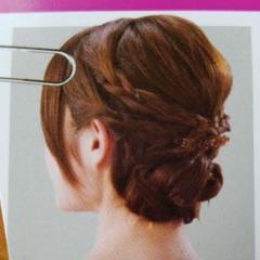 クリップ付きヘアバレッタ