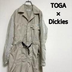 【極美品】トーガ×ディッキーズ つなぎ オーバーオール 38 ベージュ