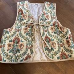 ヴィンテージリバーシブル花柄刺繍ベスト 2025年最新】花柄刺繍ベストの人気アイテム - メルカリ