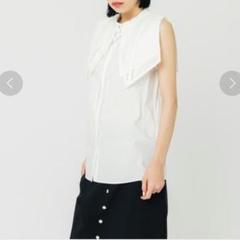 早い者勝ち!【美品】 ラッセルレース セーラーカラー ブラウス
