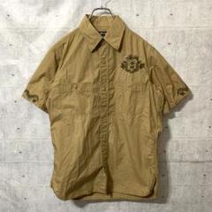 希少デザイン stussy 半袖シャツ スカル 刺繍 old stussyのサムネイル