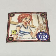 365ステッカー ワンピース　ナミ 20th ANNIVERSARY