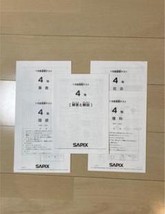2025年最新】sapix 1年生 テストの人気アイテム - メルカリ