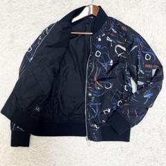 美品✨PS Paul Smith ブルゾン リバーシブル 黒 総柄 秋冬 中綿