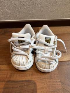 adidas ベビーシューズ ホワイト/ブラックのサムネイル