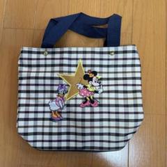 ミニーマウスとデイジーダックの手提げバッグ
